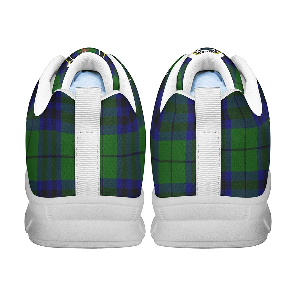 Keith Modern Tartan Crest Sneakers