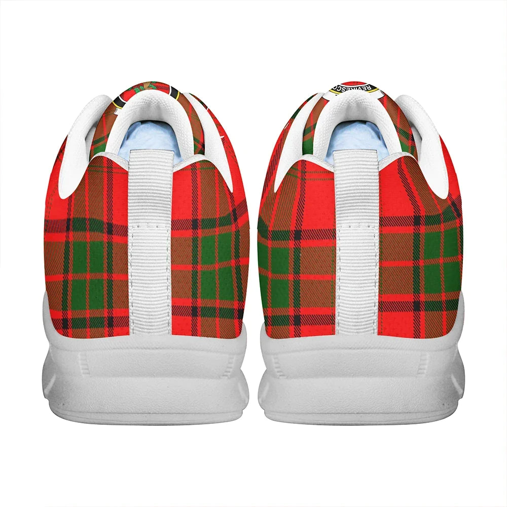 Maxwell Modern Tartan Crest Sneakers