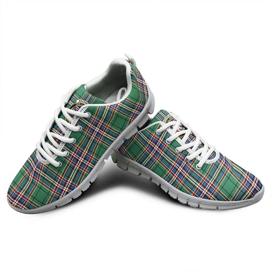 MacFarlane Hunting Ancient Tartan Crest Sneakers