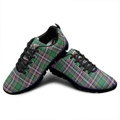 MacFarlane Hunting Ancient Tartan Crest Sneakers