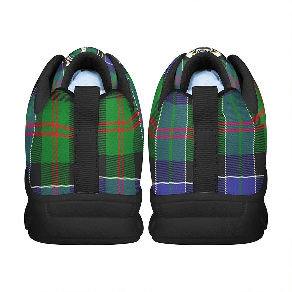 Paterson Tartan Crest Sneakers