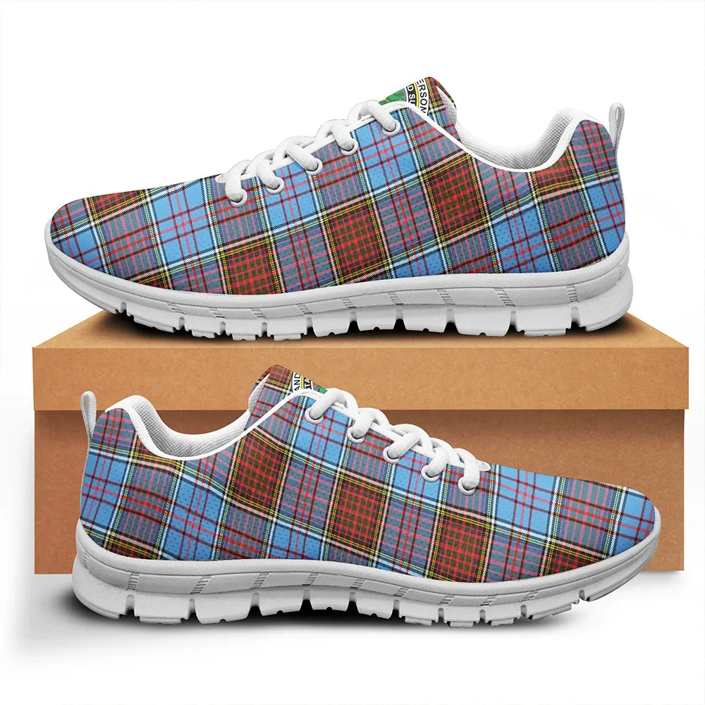 Anderson Modern Tartan Crest Sneakers