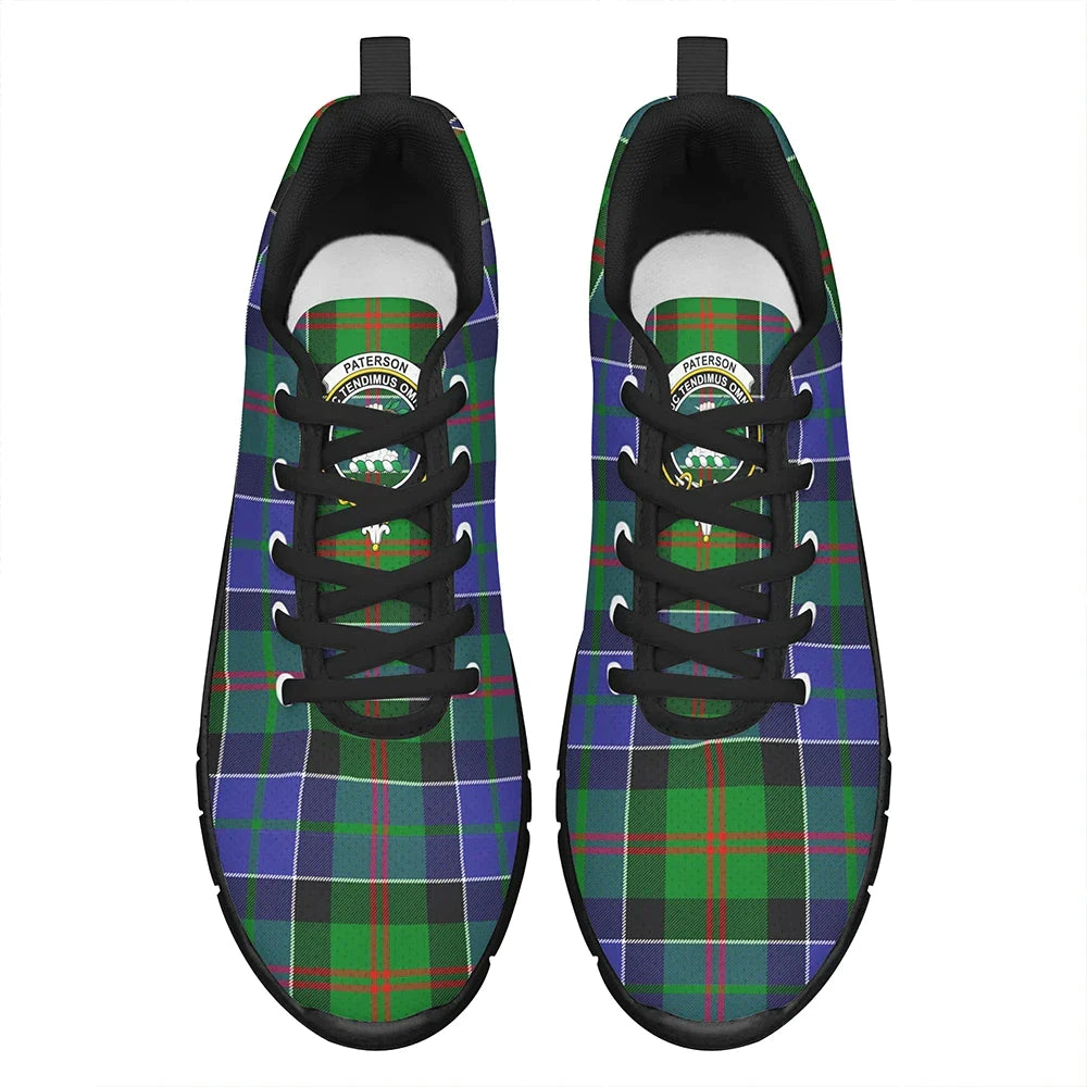 Paterson Tartan Crest Sneakers