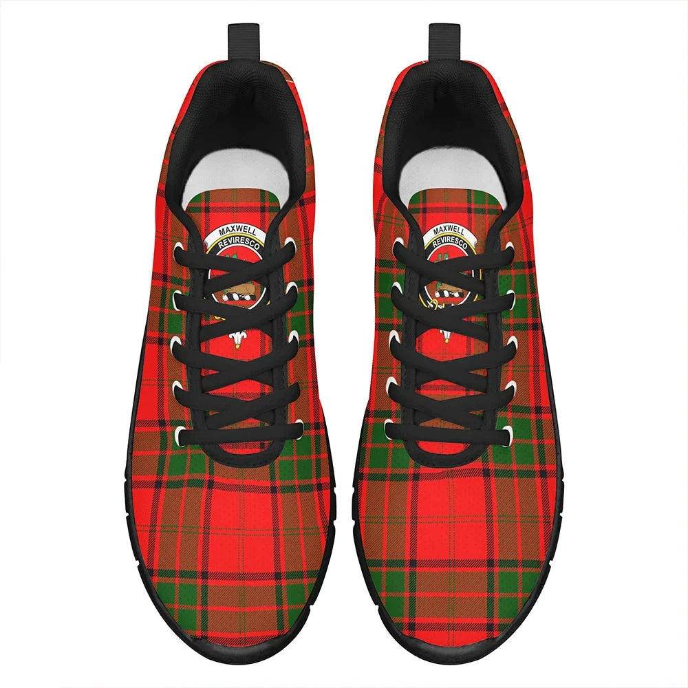 Maxwell Modern Tartan Crest Sneakers