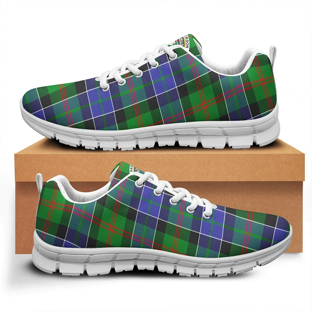 Paterson Tartan Crest Sneakers