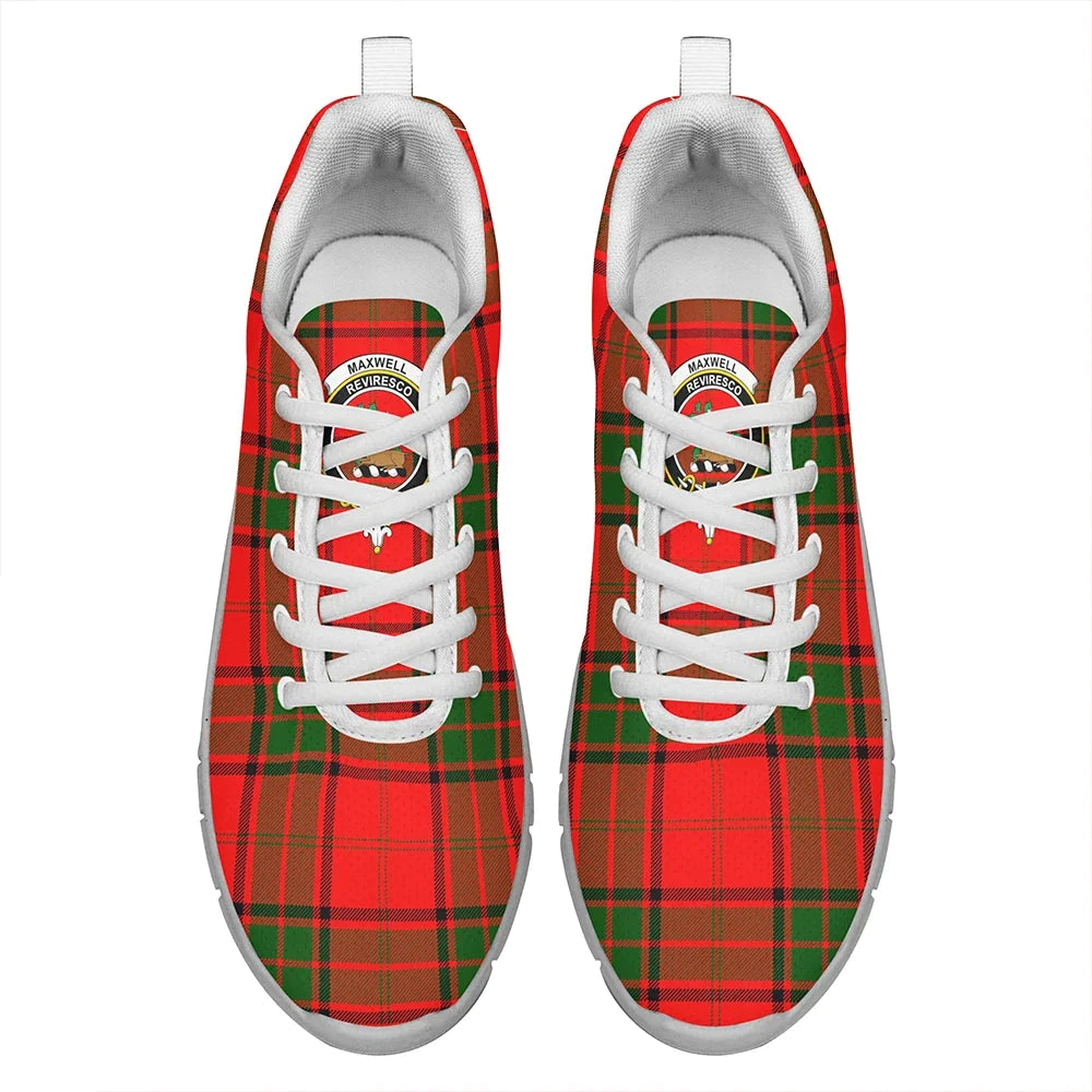 Maxwell Modern Tartan Crest Sneakers