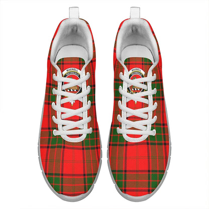 Maxwell Modern Tartan Crest Sneakers