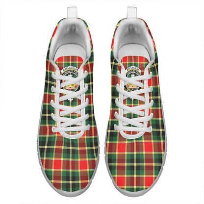 MacLachlan Hunting Modern Tartan Crest Sneakers