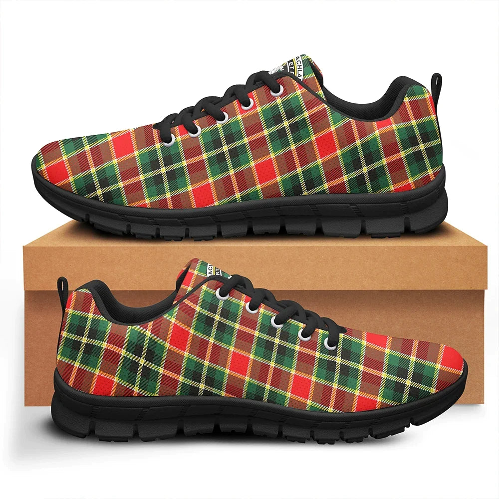 MacLachlan Hunting Modern Tartan Crest Sneakers