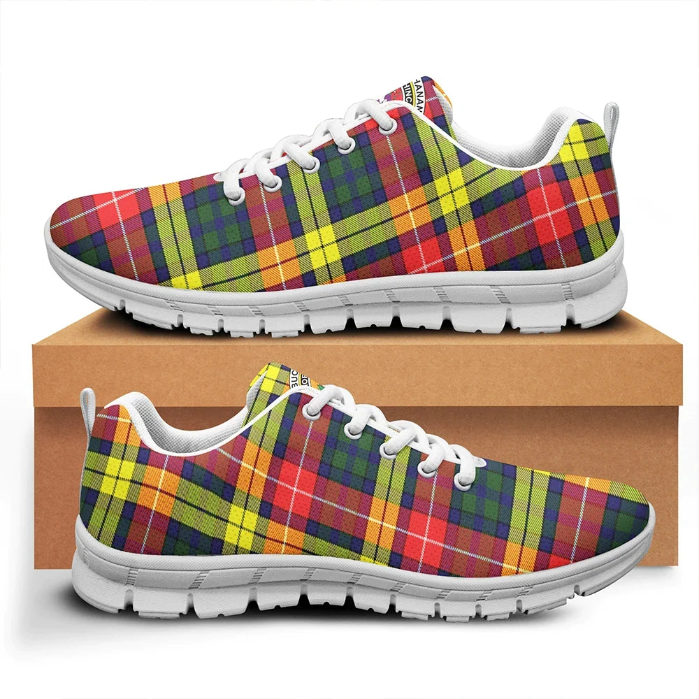 Buchanan Modern Tartan Crest Sneakers