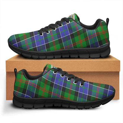 Paterson Tartan Crest Sneakers