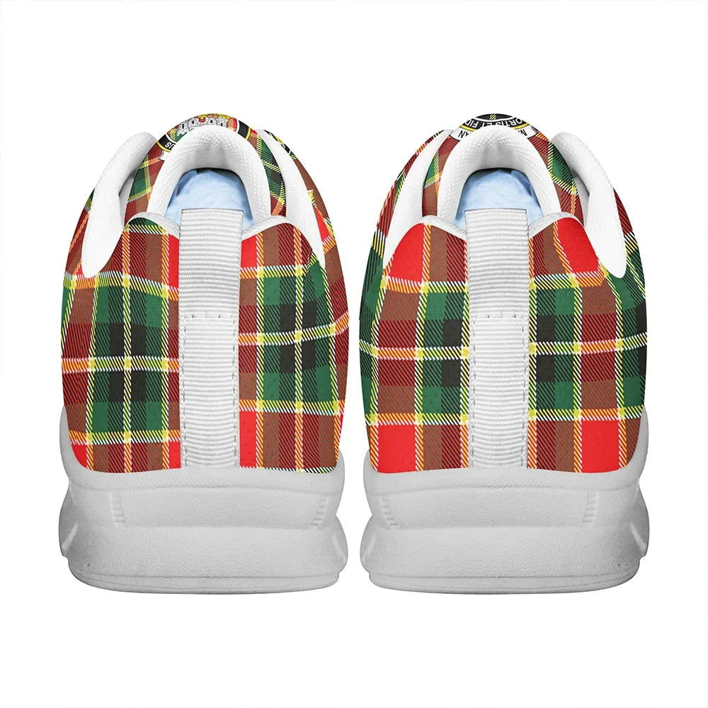 MacLachlan Hunting Modern Tartan Crest Sneakers