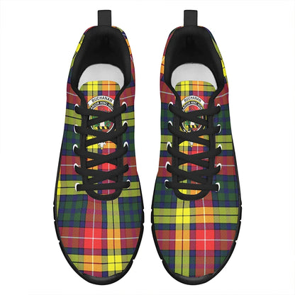 Buchanan Modern Tartan Crest Sneakers