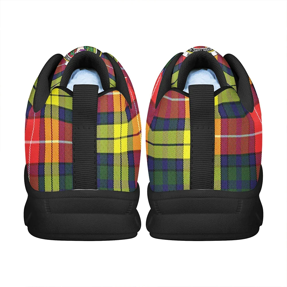 Buchanan Modern Tartan Crest Sneakers