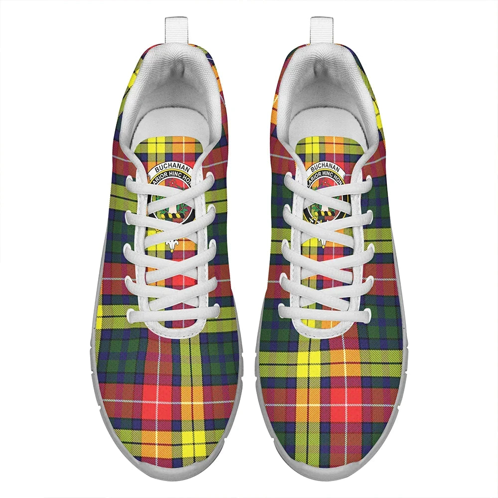 Buchanan Modern Tartan Crest Sneakers