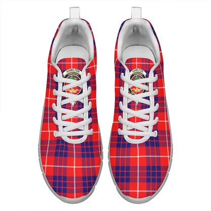 Hamilton Modern Tartan Crest Sneakers