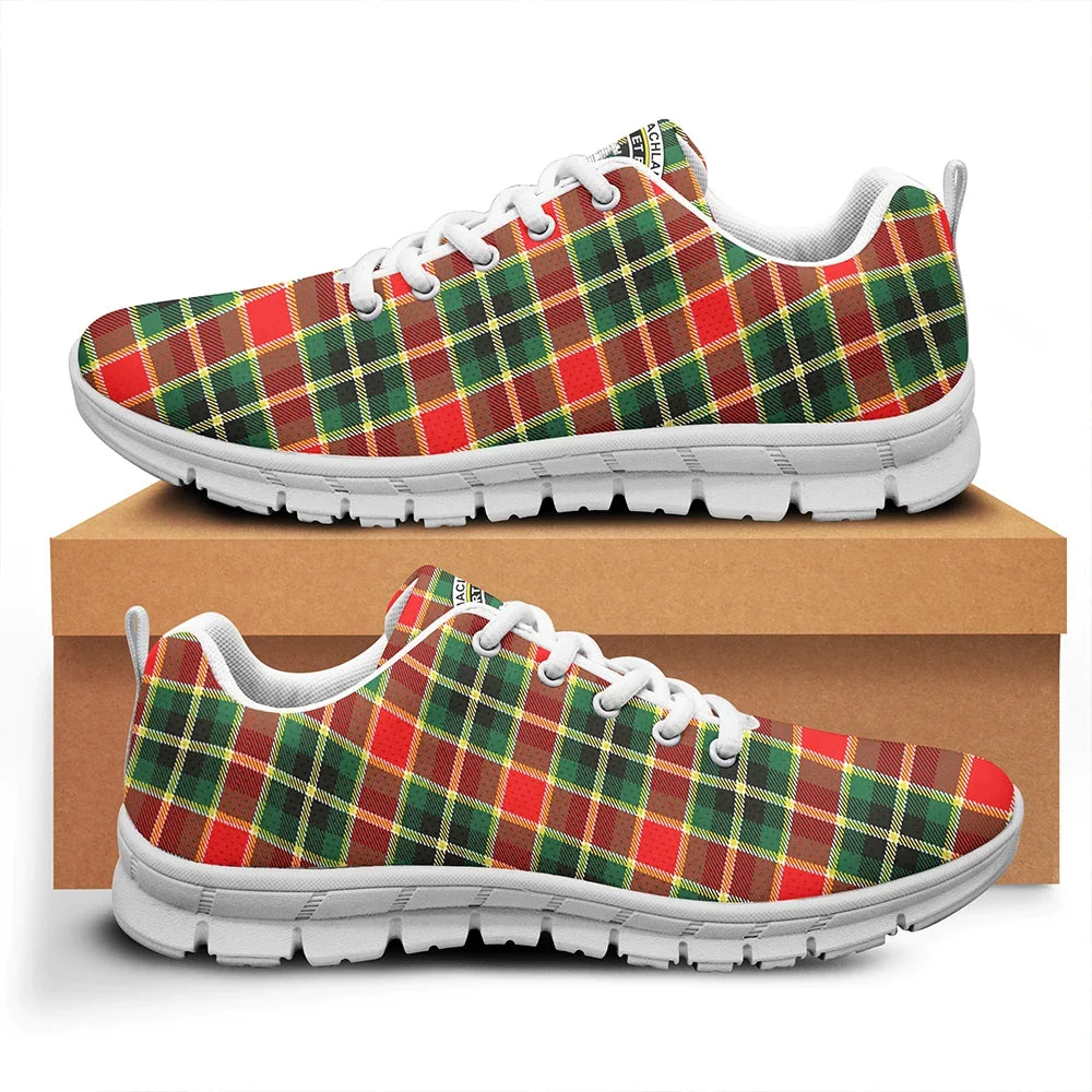 MacLachlan Hunting Modern Tartan Crest Sneakers