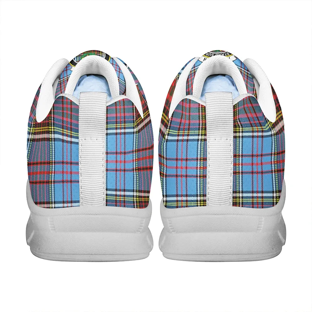 Anderson Modern Tartan Crest Sneakers