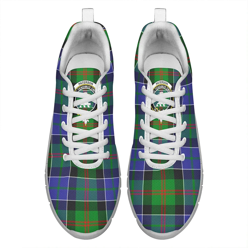 Paterson Tartan Crest Sneakers