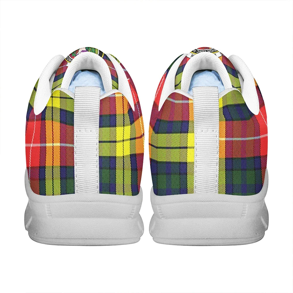 Buchanan Modern Tartan Crest Sneakers