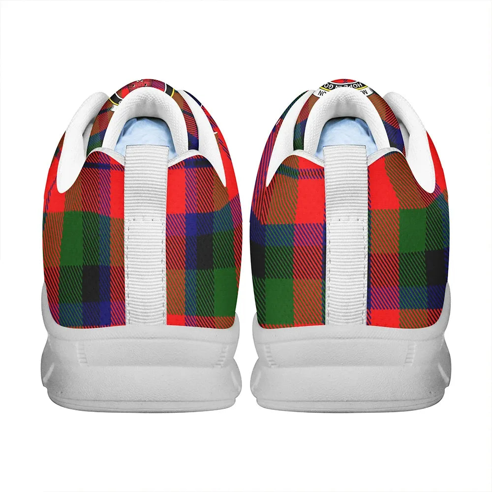 MacNaughton Modern Tartan Crest Sneakers