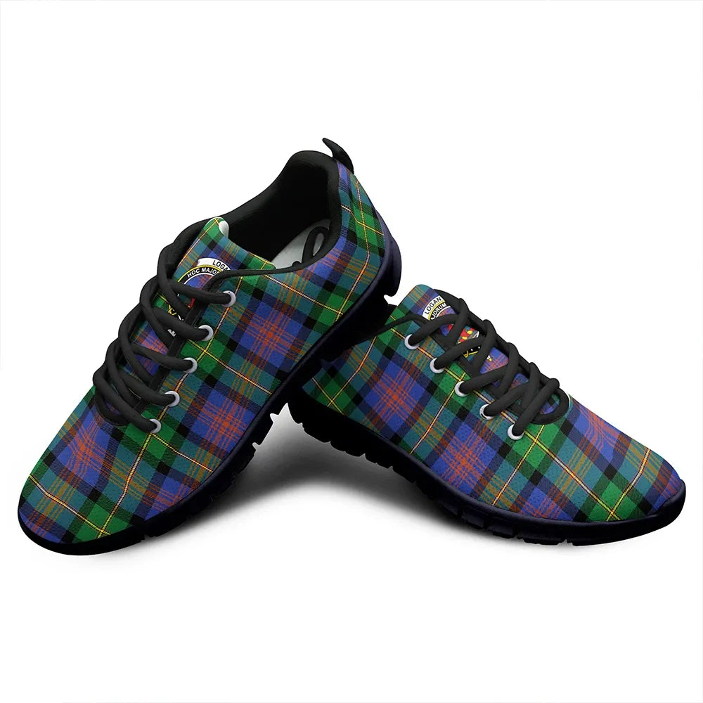 Logan Ancient Tartan Crest Sneakers