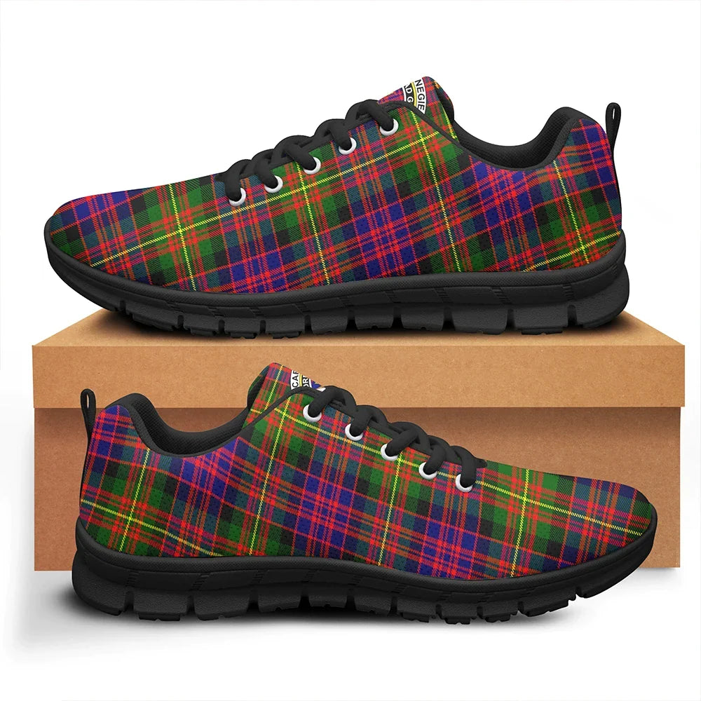 Carnegie Modern Tartan Crest Sneakers