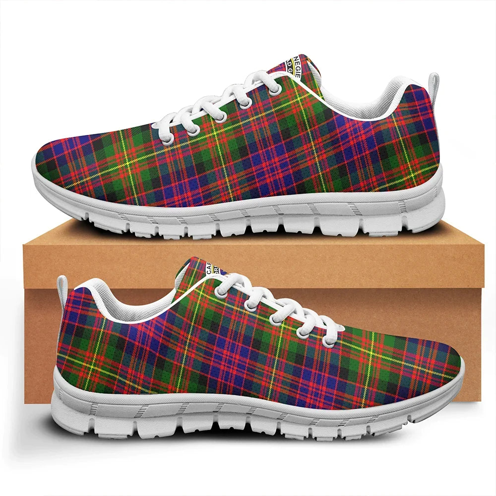 Carnegie Modern Tartan Crest Sneakers