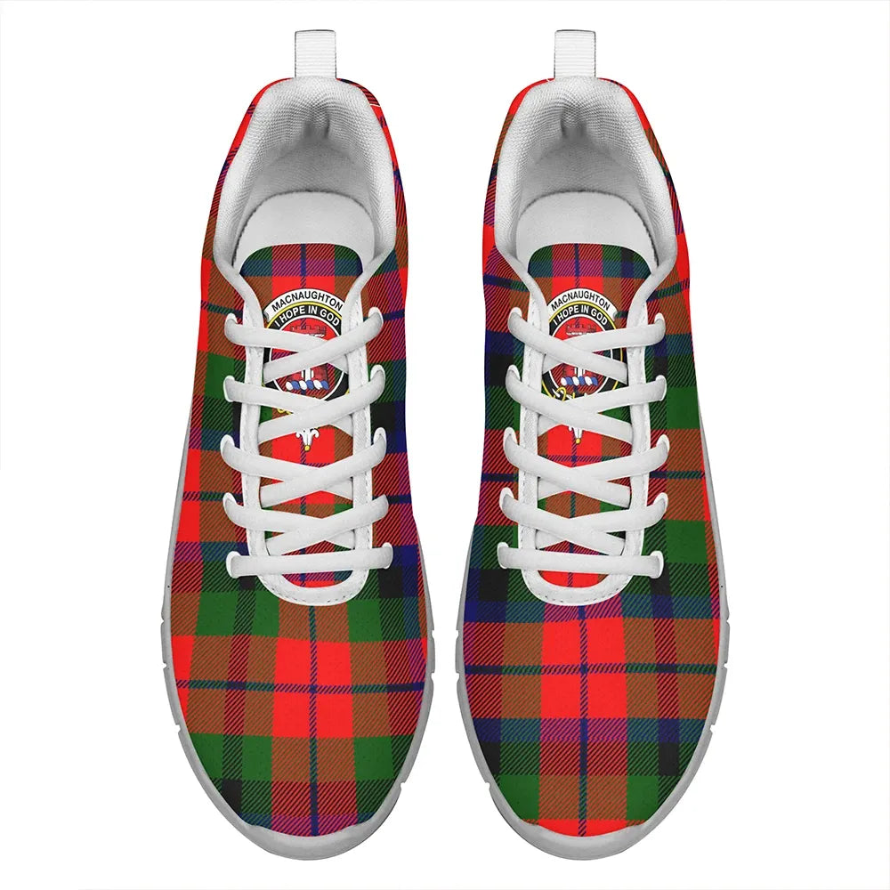 MacNaughton Modern Tartan Crest Sneakers