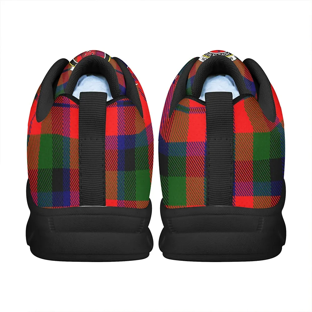 MacNaughton Modern Tartan Crest Sneakers