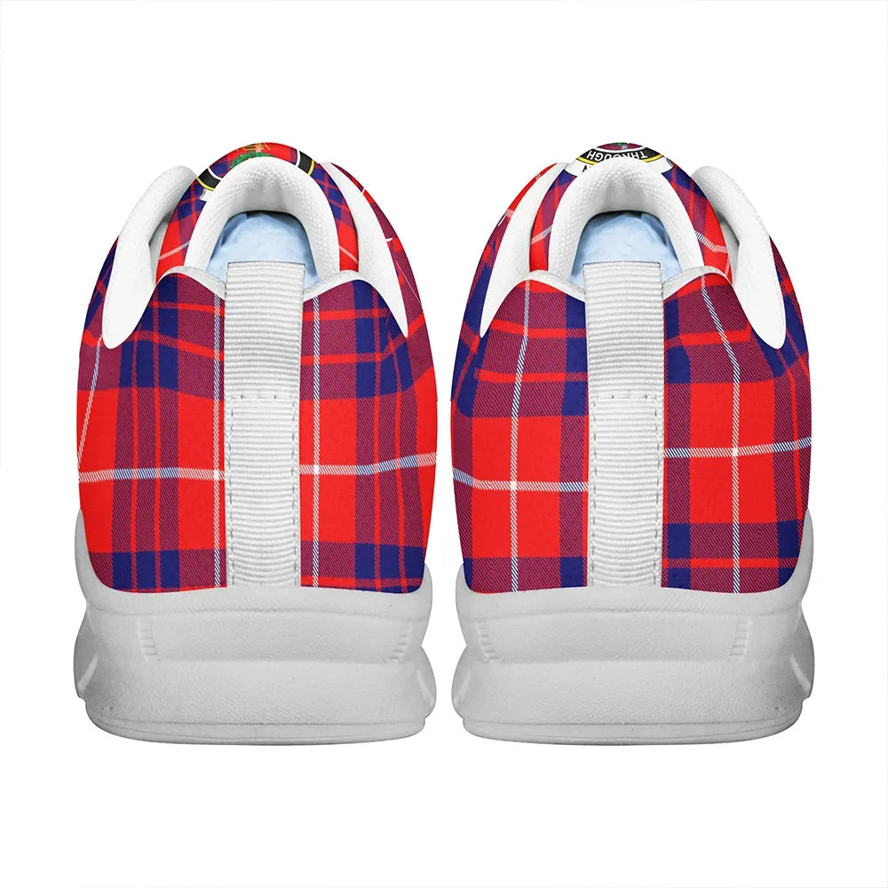 Hamilton Modern Tartan Crest Sneakers