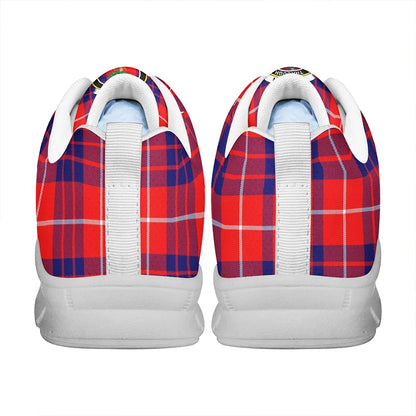 Hamilton Modern Tartan Crest Sneakers