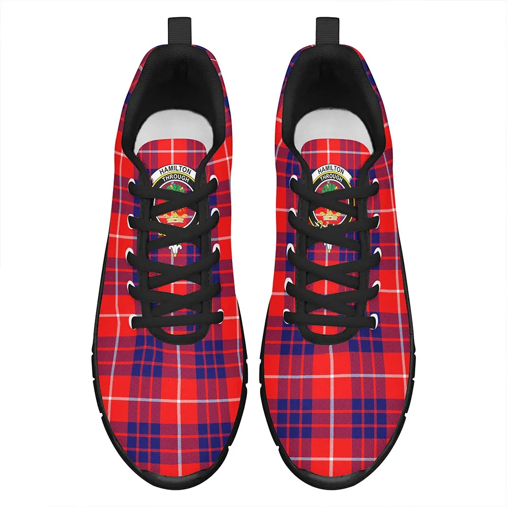 Hamilton Modern Tartan Crest Sneakers