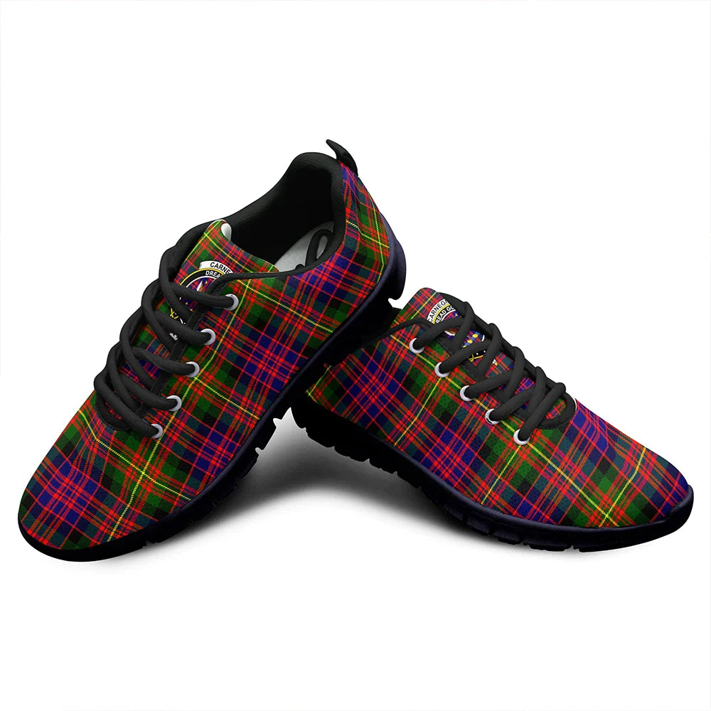 Carnegie Modern Tartan Crest Sneakers