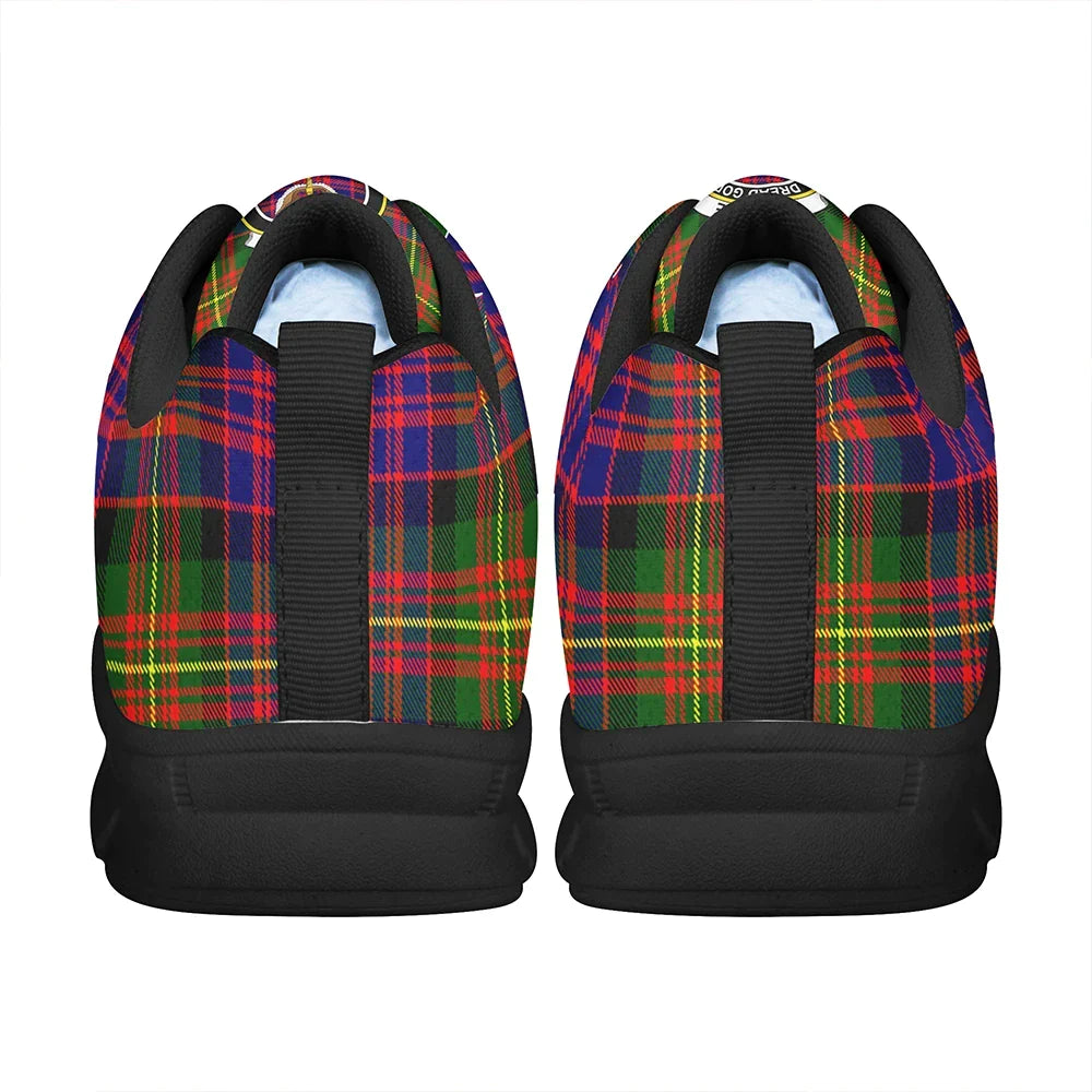 Carnegie Modern Tartan Crest Sneakers