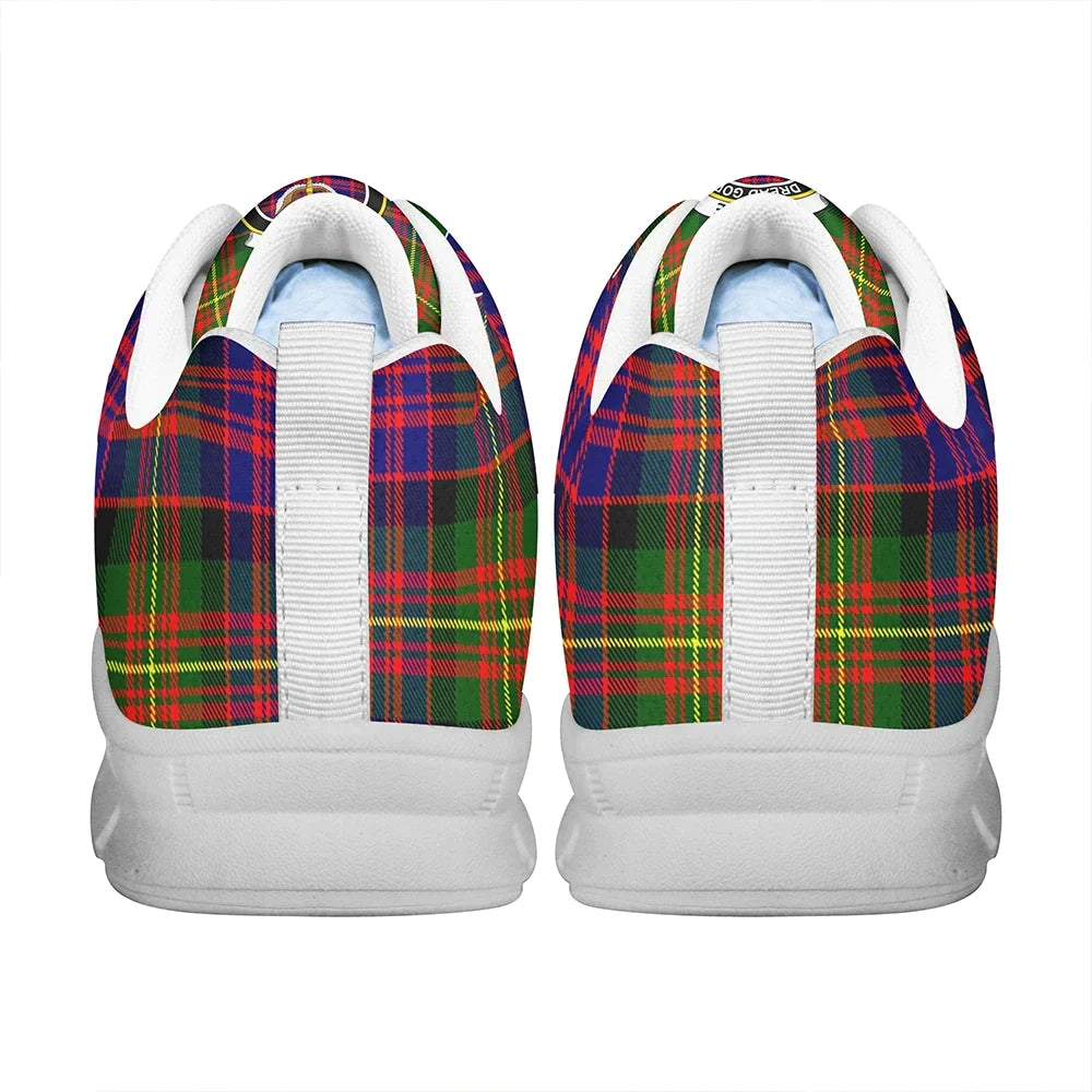 Carnegie Modern Tartan Crest Sneakers