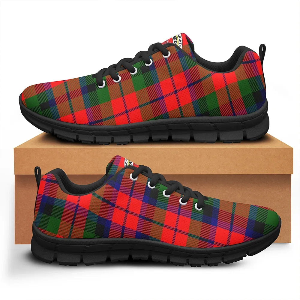 MacNaughton Modern Tartan Crest Sneakers