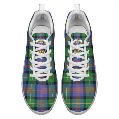 Logan Ancient Tartan Crest Sneakers