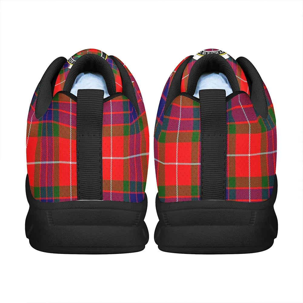 Fraser Modern Tartan Crest Sneakers