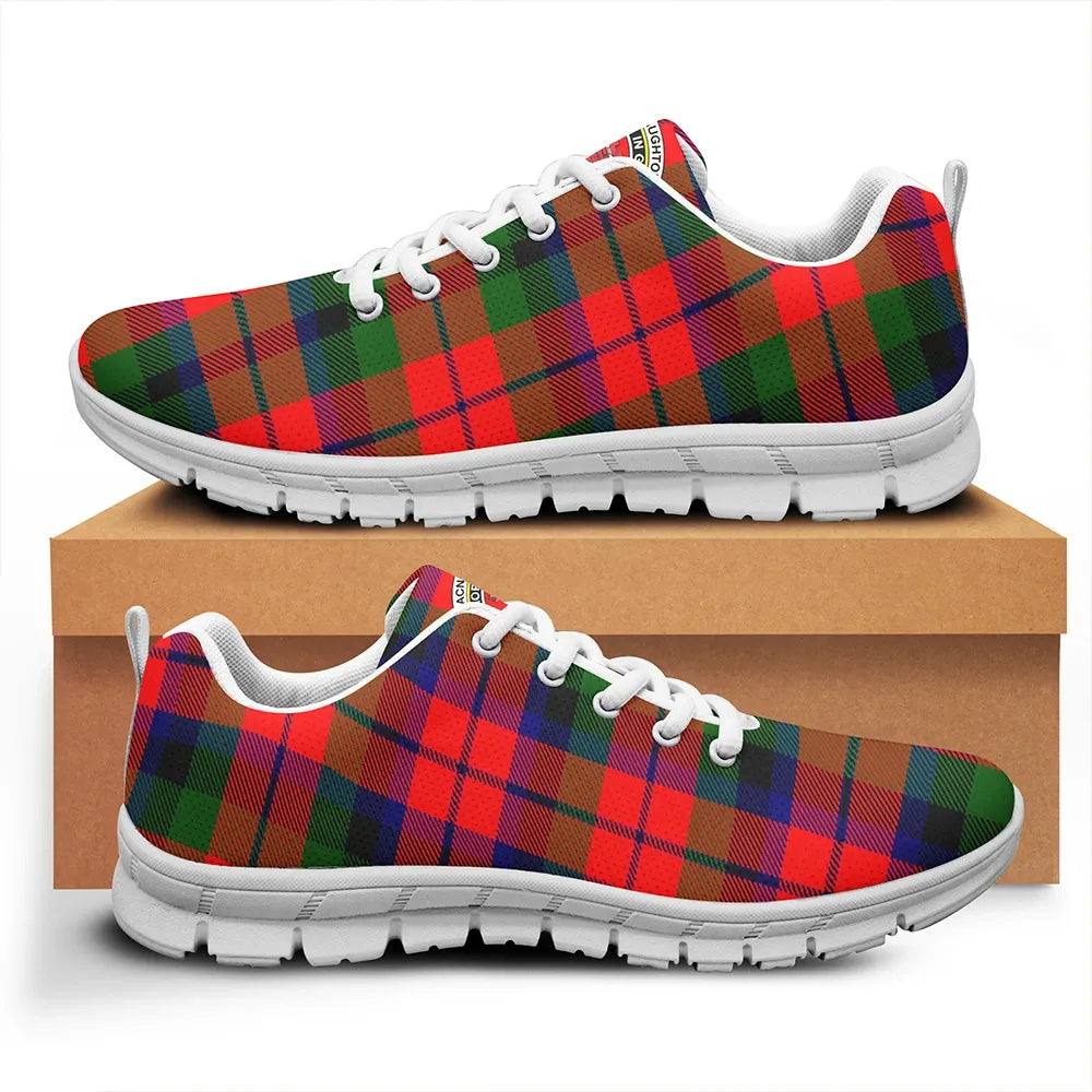 MacNaughton Modern Tartan Crest Sneakers