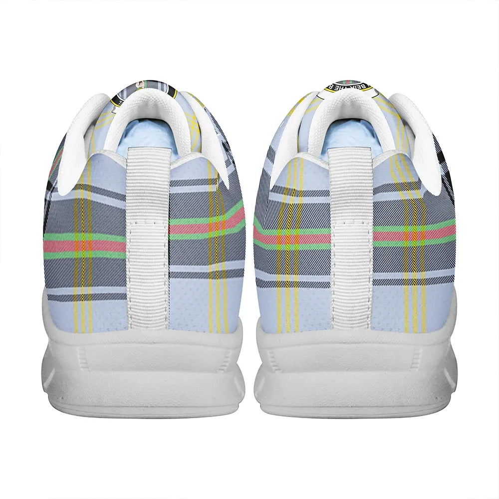 Bell of the Borders Tartan Crest Sneakers