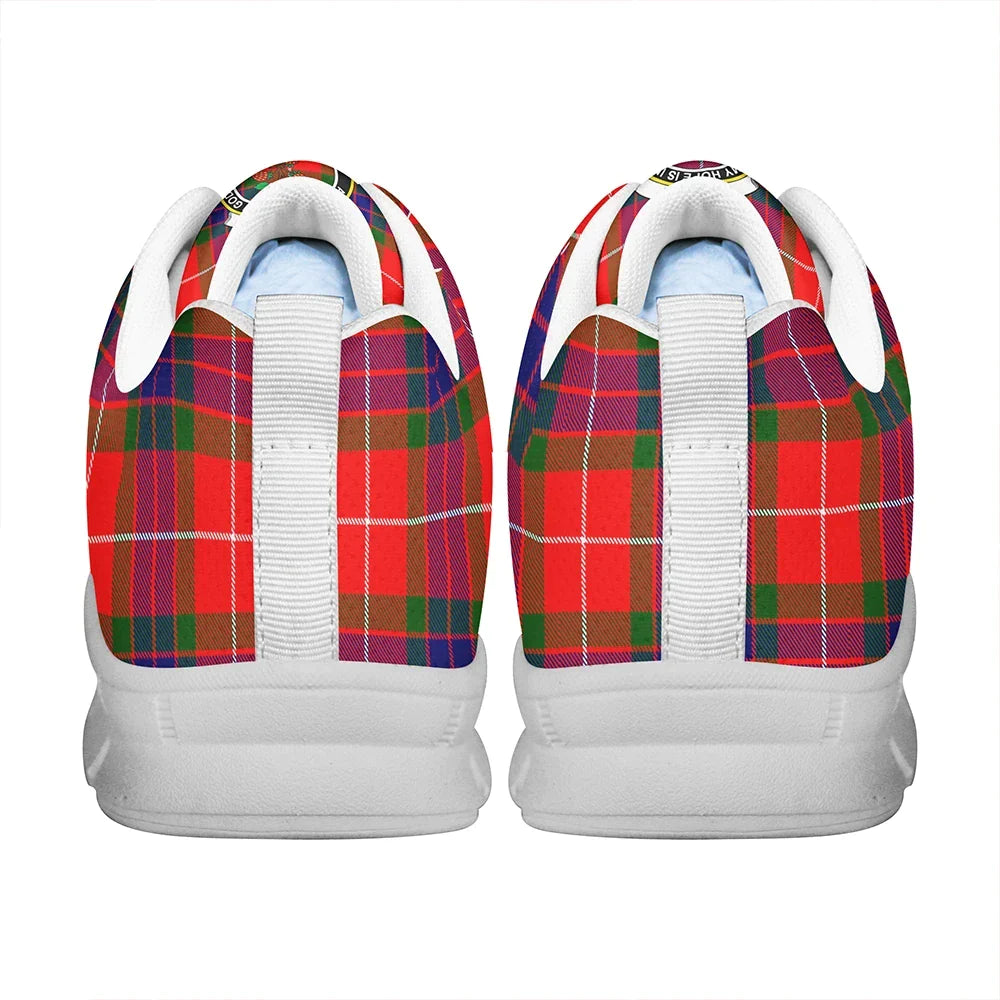 Fraser Modern Tartan Crest Sneakers