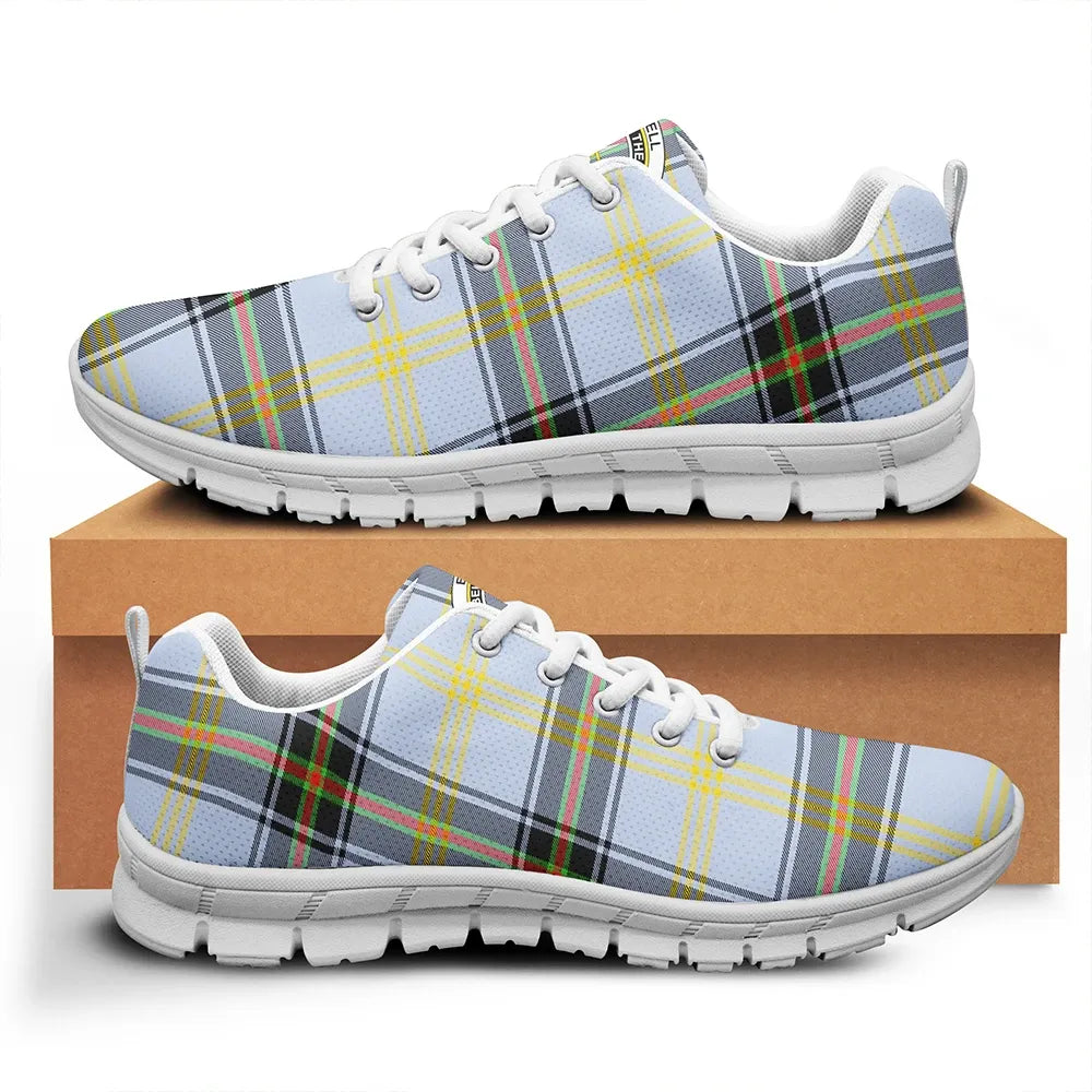 Bell of the Borders Tartan Crest Sneakers