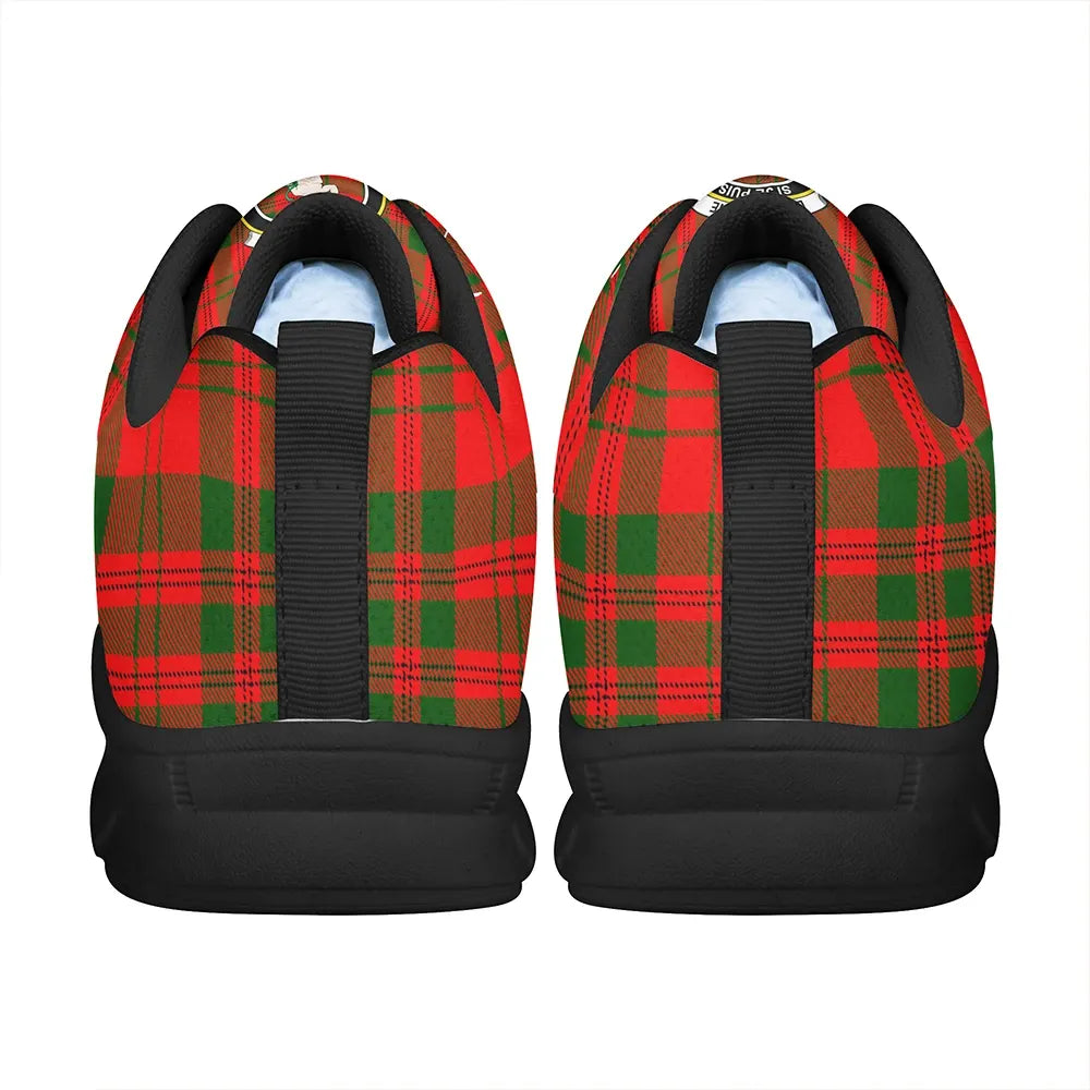 Livingstone Modern Tartan Crest Sneakers