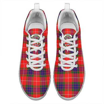 Fraser Modern Tartan Crest Sneakers