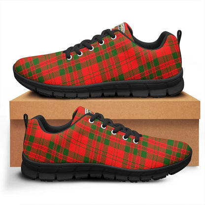 Livingstone Modern Tartan Crest Sneakers