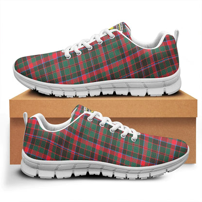 Cumming Hunting Modern Tartan Crest Sneakers