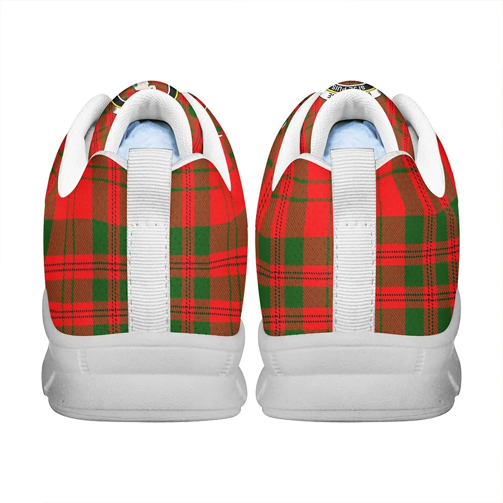 Livingstone Modern Tartan Crest Sneakers