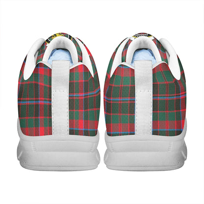 Cumming Hunting Modern Tartan Crest Sneakers