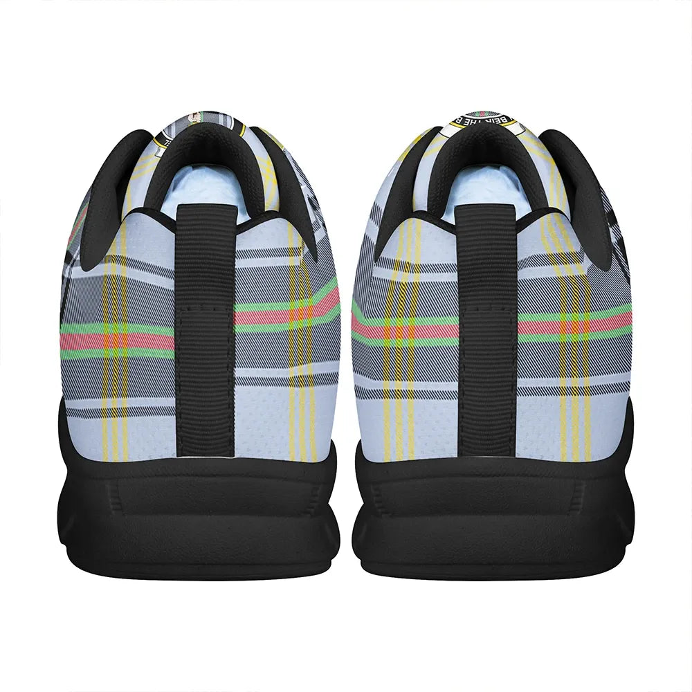 Bell of the Borders Tartan Crest Sneakers